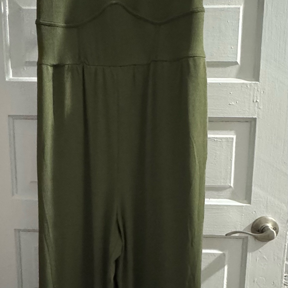 Olive Green Women's Jumpsuit
